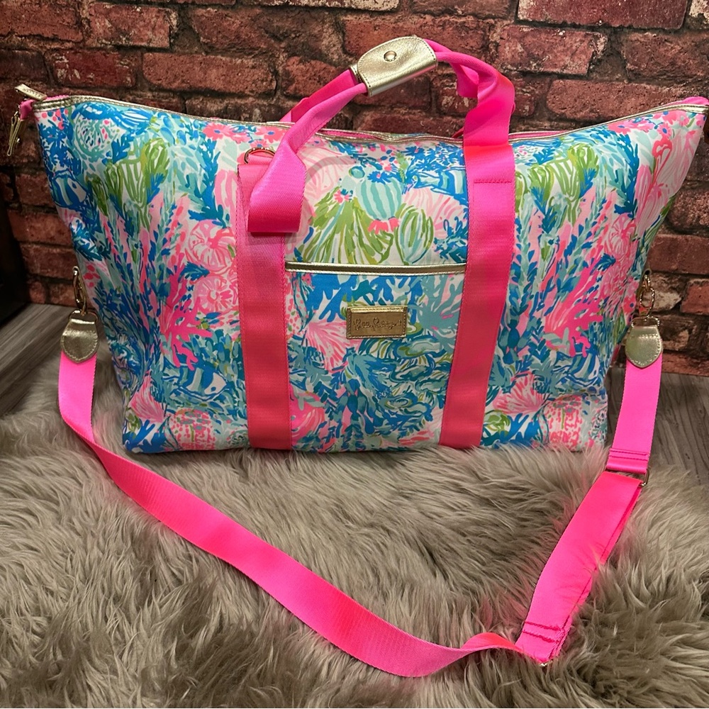 Lilly Pulitzer duffel bag